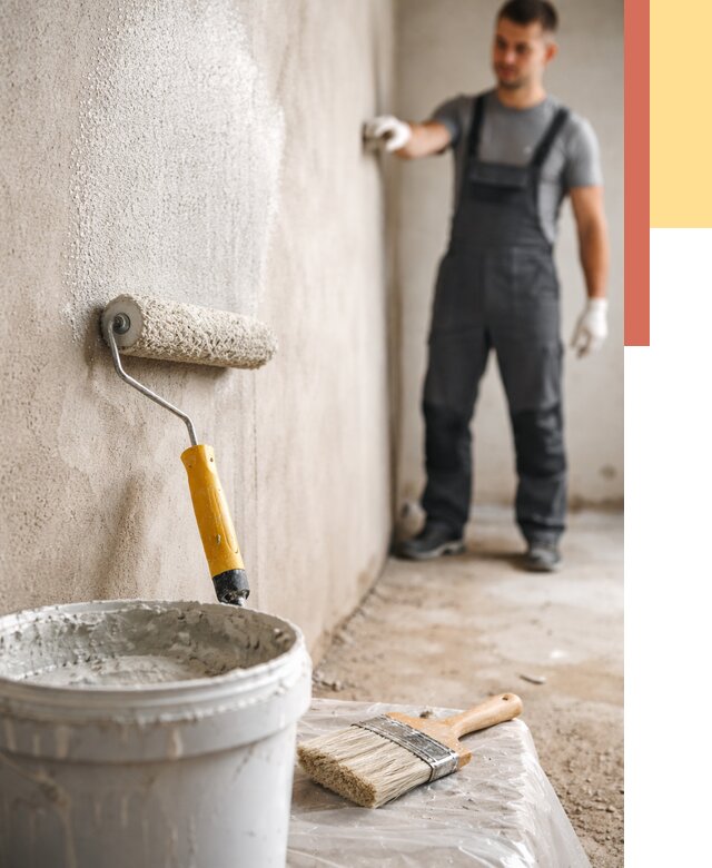 Нанесение бетоноконтакта на стены в Климовске от 4254 руб. быстро и недорого | ОТДЕЛОЧНИК-Клс