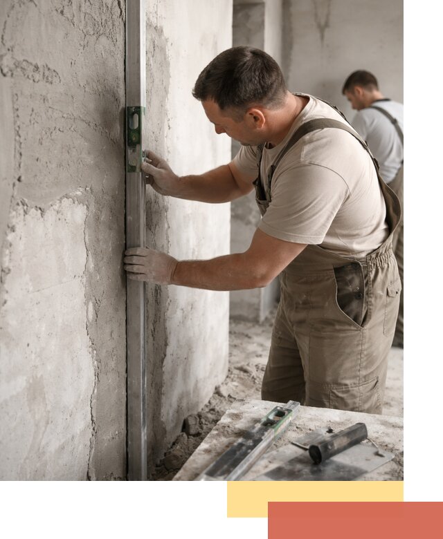 Установка штукатурных маяков в Климовске с гарантией качества