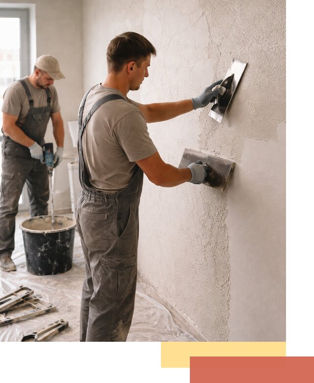 Структурная штукатурка стен в Климовске — качественная отделка поверхностей