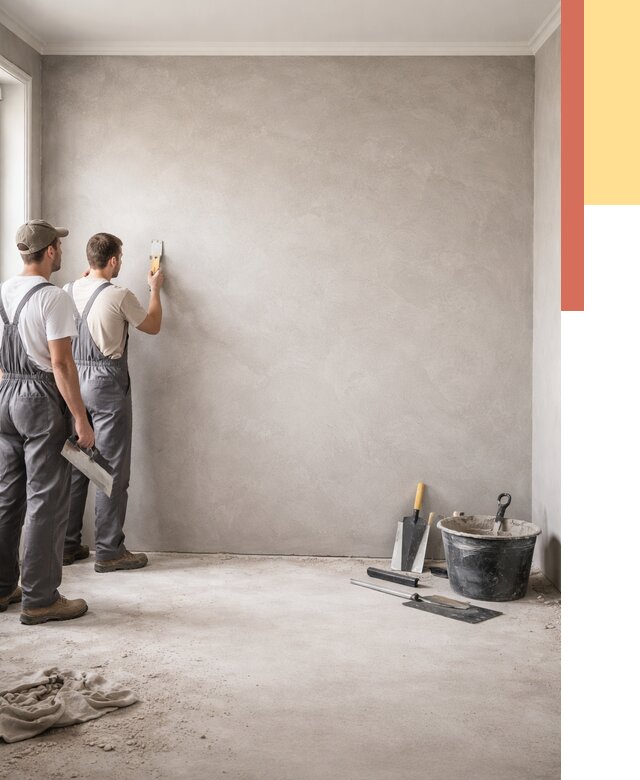 Микробетон на стены в Климовске от 1266 руб. — нанесение и отделка | ОТДЕЛОЧНИК-Клс