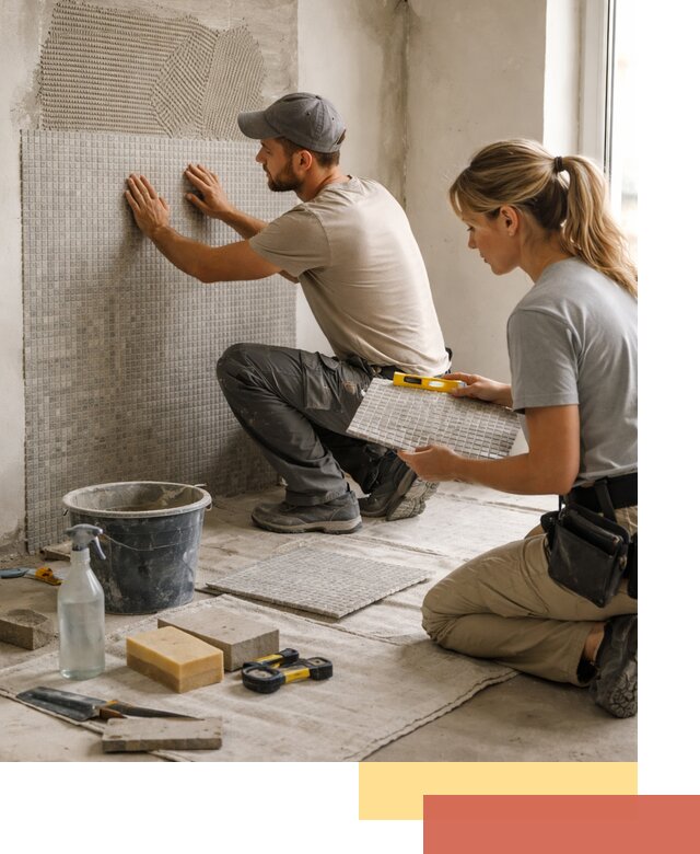 Облицовка стен мозаикой в Климовске качественно и быстро