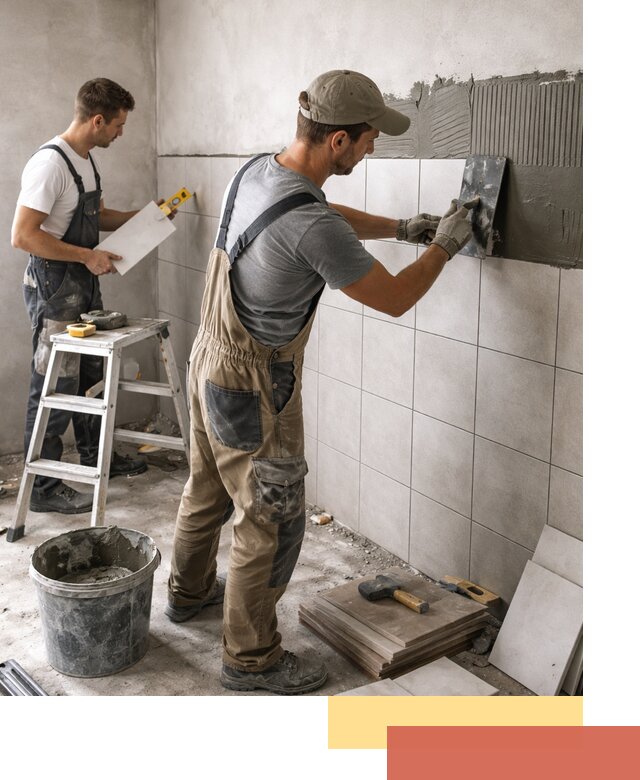 Укладка плитки на стены в Климовске профессионально и надежно