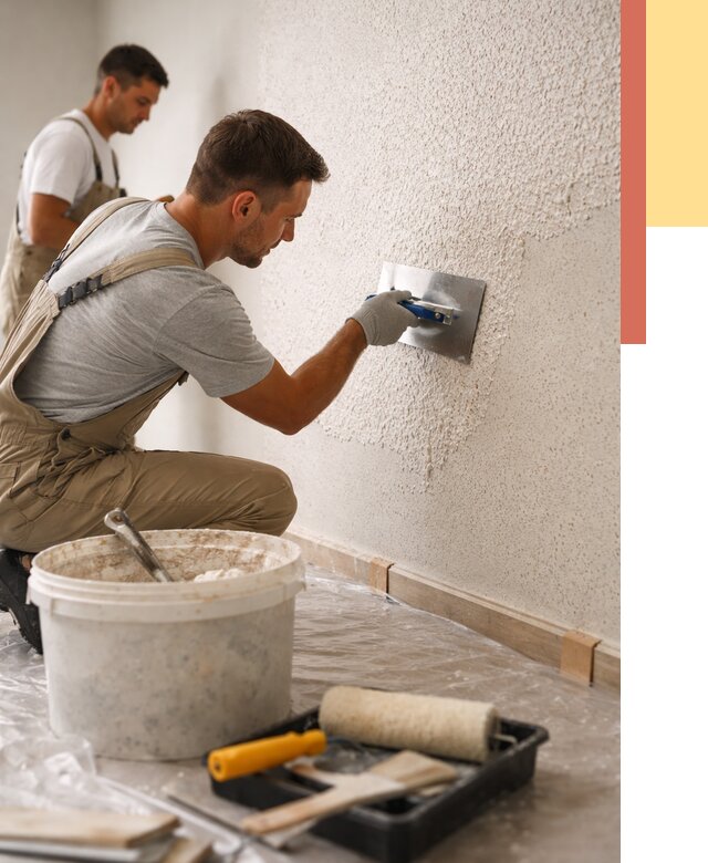 Нанесение жидких обоев в Климовске от 7596 руб./м2 — быстро и недорого | ОТДЕЛОЧНИК-Клс