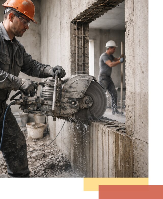 Алмазная резка проемов в Климовске быстро и точно