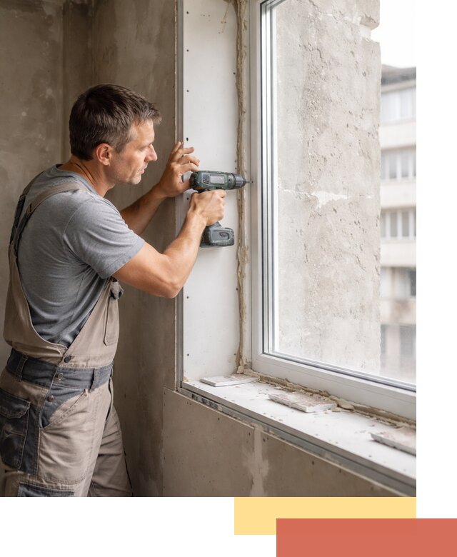 Монтаж гипсокартонных откосов в Климовске под ключ