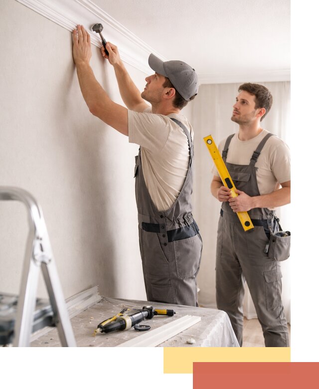 Монтаж потолочного плинтуса в Климовске качественно и быстро